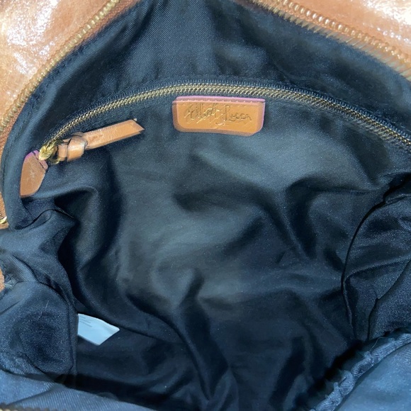 Elliott Lucca Brown Leather Satchel - Picture 11 of 14